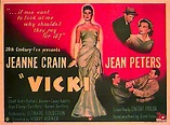 Vicki 1953 British Quad Poster - Posteritati Movie Poster Gallery