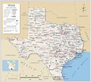 Map Of Texas Towns And Cities - Show Me The United States Of America Map