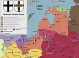 Teutonic Order | Teutonic order, Teutonic knights, Poland map