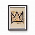 Basquiat Crown Jean Michel Basquiat Logo Poster