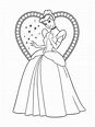 Princesa Cenicienta Disney para colorear, imprimir e dibujar – Dibujos ...