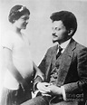 Leon Trotsky With His Daughter Photograph by Bettmann - Fine Art America