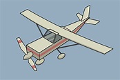 4 formas de dibujar un avión - Wiki How Español - How.com.vn