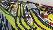 Hornby Digital Sound Layout - 5 Locos going - Jadlam Racing Models ...