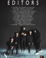 Editors Official | UK TOUR Tickets on sale 9am Friday from ...