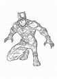 Black Panther Marvel Coloring Pages - Coloring Home