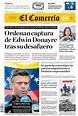 Periódico El Comercio (Perú). Periódicos de Perú. Edición de viernes, 3 ...