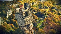 Katskhi Pillar In Georgia Is The Most Isolated Monastery In The World