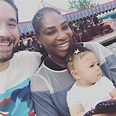 Serena Williams se va con su hijita a Disney tras abandonar el Roland ...