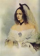 1842-1843 Natalia Pushkina by Vladimir Hau (Institute of Russian ...