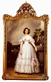 Portrait of HRH Princess Marie Clementine of Orleans, 1832 - Franz ...
