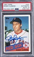 Lot Detail - 1985 Topps #181 Roger Clemens Signed Rookie Card - PSA ...