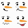 10 Best Free Printable Snowman Face Template PDF for Free at Printablee