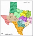 Texas Counties Map - Texas News, Places, Food, Recreation, and Life.