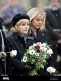 The widow of former GDR espionage governor Markus Wolf, Andrea Wolf (L ...