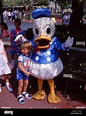 Child with Donald Duck character, Walt Disney World, Orlando, Florida ...