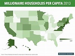 United States Millionaire Map - Business Insider
