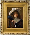 Gustav Wolf - Daughter of the Artist, portrait by Gustave Wolff (1863 ...