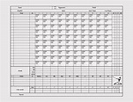 Printable Baseball Scorecard With Pitch Count