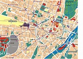 Stadtplan von München | Detaillierte gedruckte Karten von München ...