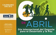 Día internacional del deporte para el desarrollo y la paz – 6 de abril