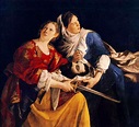 Judith and Her Maidservant with the Head of Holofernes Orazio ...
