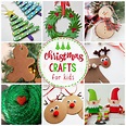 25 Easy Christmas Crafts for Kids - Crazy Little Projects