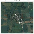 Aerial Photography Map of Brandon, WI Wisconsin