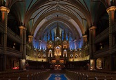 Notre-Dame Basilica, Montreal, Canada | Of montreal