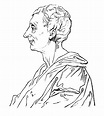 Vetores de Ilustração Da Antiguidade Retrato De Montesquieu e mais ...