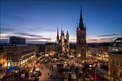 Marktplatz in Halle an der Saale Foto & Bild | deutschland, europe ...