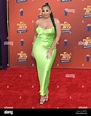 Bridget Kelly arrives at the 2022 MTV Movie & TV Awards: UNSCRIPTED held at the Barker Hangar in ...