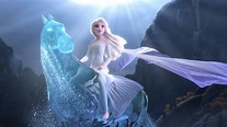 Papéis de Parede Elsa, Frozen 2, cavalo de água mágico 3840x2160 UHD 4K ...