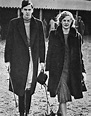 Deborah Mitford and Andrew Cavendish attend the steeplechase, 1939 ...