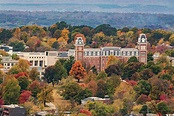 University of Arkansas Old Main Autumn Landscape Photograph by Gregory ...