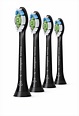 Philips Sonicare W2 replacement heads - 4 pack (Black)