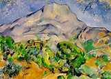 Línea Serpentinata: PAUL CÉZANNE, "La montaña de Santa Victoria",