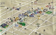 Large detailed Las Vegas downtown map | Vidiani.com | Maps of all ...