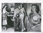 1957 Press Photo Miss America Marian McKnight | Miss america, Press ...