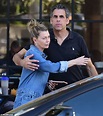 Ellen Pompeo dons chic denim jumpsuit while having lunch with a male ...