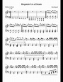 Requiem for a Dream sheet music for Piano download free in PDF or MIDI