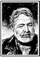 Ernest Hemingway Drawing at PaintingValley.com | Explore collection of ...