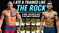 I Tried Dwayne "THE ROCK" Johnson's DIET And Workout - YouTube