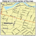 Watertown New York Street Map 3678608
