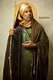 Aaron - older brother of Moses | Blacks in the bible, Bible artwork, Bible