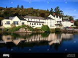 Glengarriff, County Cork, Ireland; Eccles Hotel On Bantry Bay Stock ...