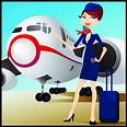 Flight Attendant Drawing at GetDrawings | Free download