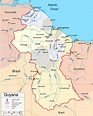 Guiana (Guiana Inglesa): Bandeira, Mapa e Dados Gerais - Rotas de Viagem