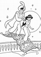 Kids-n-fun.com | 60 coloring pages of Aladdin