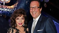 Joan Collins and Percy Gibson celebrate 17th wedding anniversary in ...